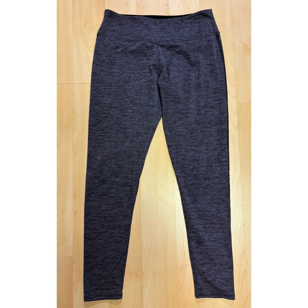 So Low Medium Rise Purple Metro Space Dye Pull On Pants Legging Large